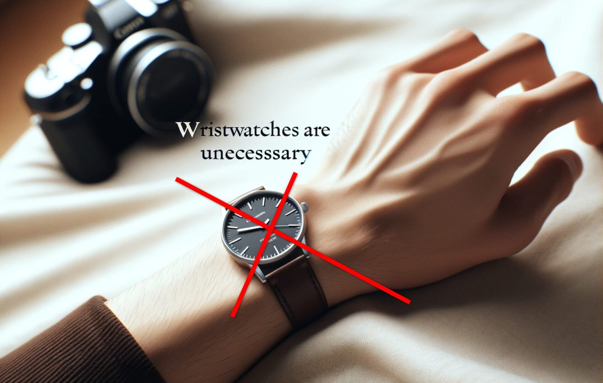 腕時計不要論